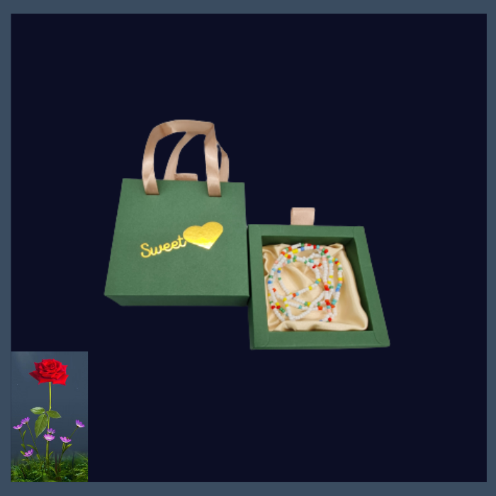 Schöne Taillenperle in Delux-Geschenkbox ideal zum Frauentag